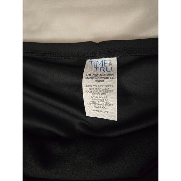 NWT Black Side Tie Swim Skirt – Women’s Plus 2X (20w-22w) - Picture 6 of 6